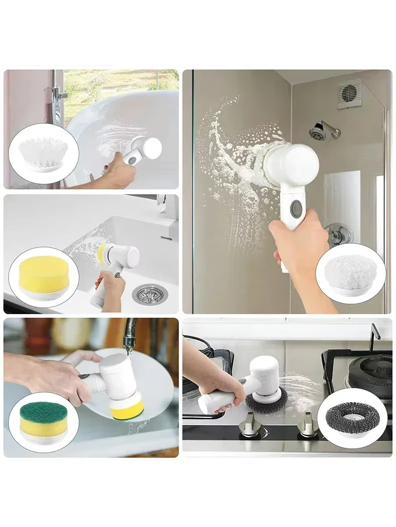 NovaScrub™ Pro | Cordless Electric Spin Scrubber