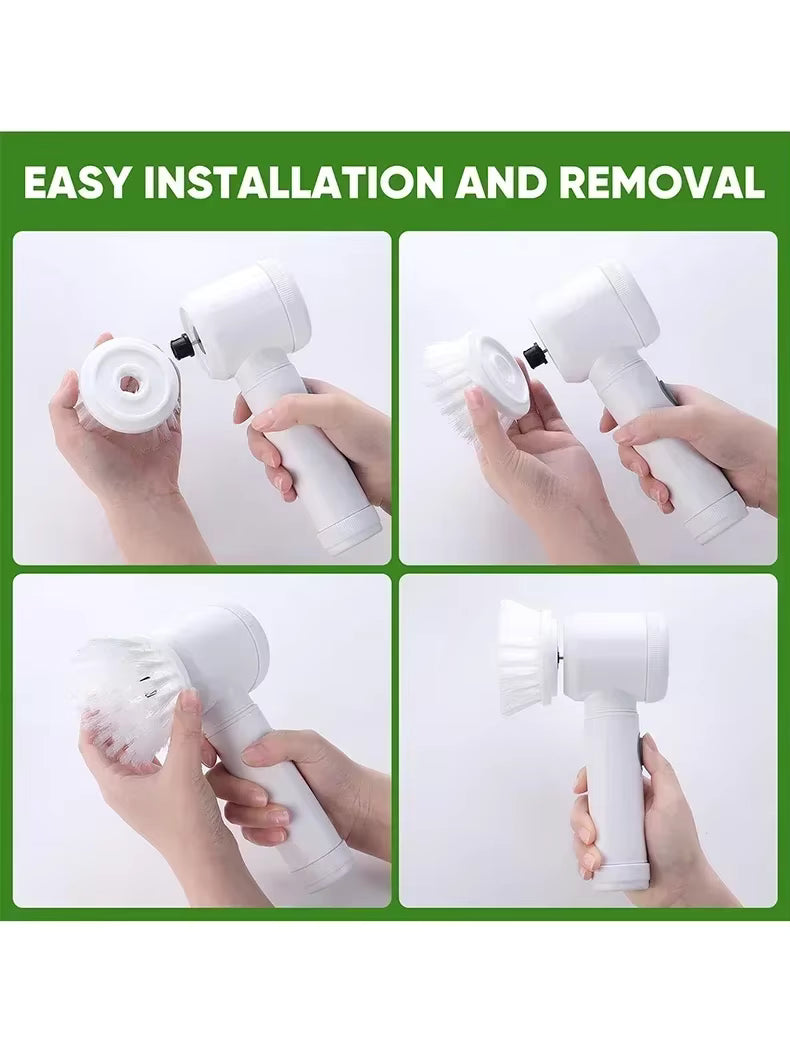 NovaScrub™ Pro | Cordless Electric Spin Scrubber