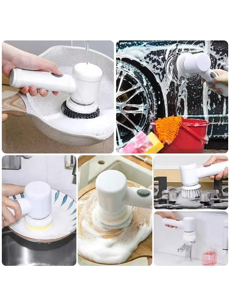 NovaScrub™ Pro | Cordless Electric Spin Scrubber